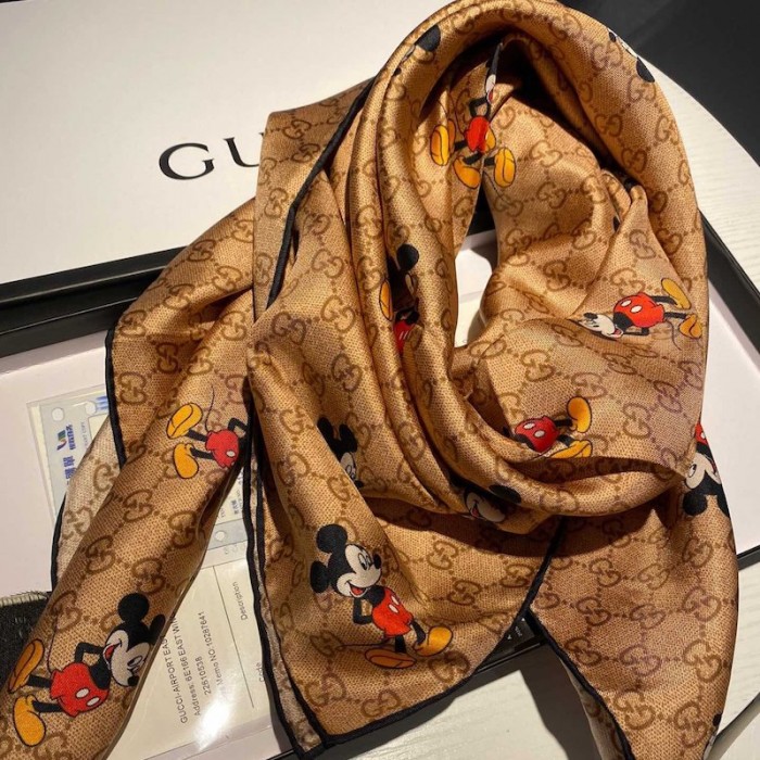 disney x G*u*i gg silk scarf