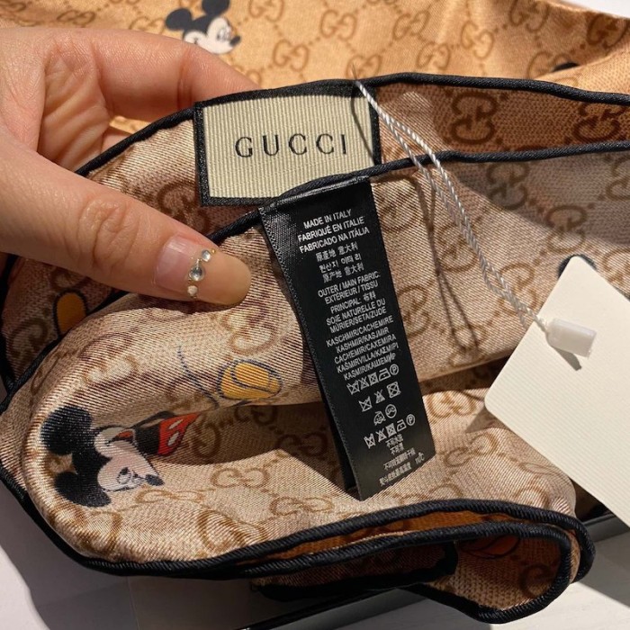 disney x G*u*i gg silk scarf