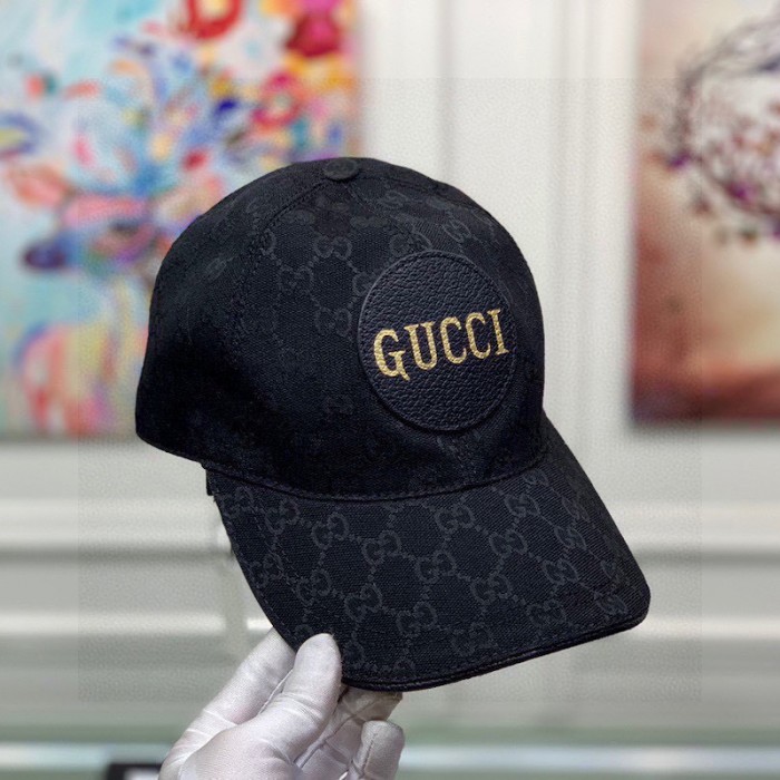 G*u*i gg canvas baseball hat black