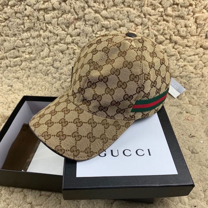G*u*i original gg canvas baseball hat with web
