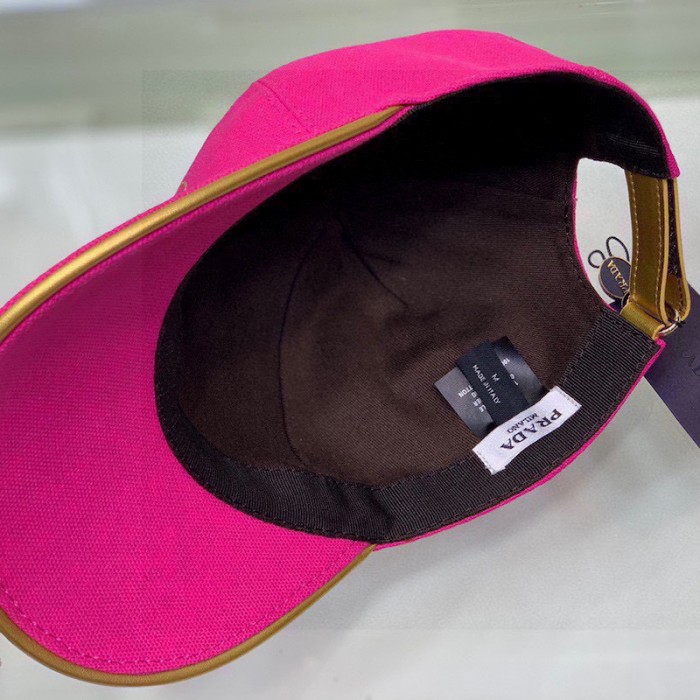 Pra*a cotton baseball cap rose