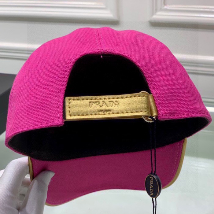 Pra*a cotton baseball cap rose