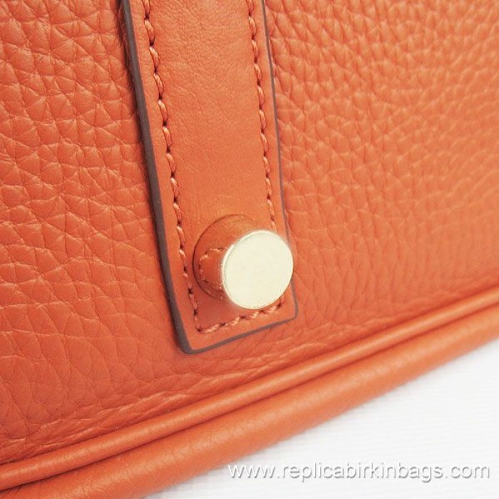 H**mes birkin 35cm togo leather orange