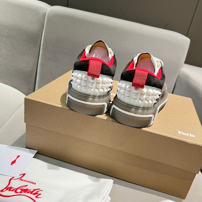 Ch**an louboutin astroloubi multicolor calf leather sneaker