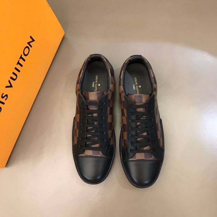l**is V*t*n damier ebene match-up sneaker