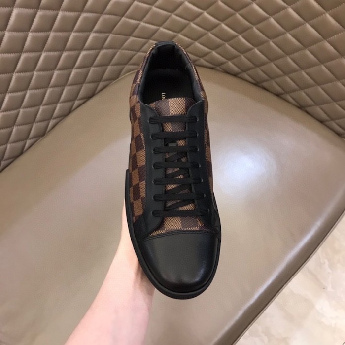 l**is V*t*n damier ebene match-up sneaker