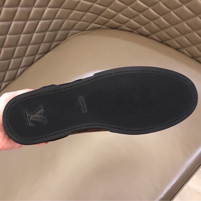 l**is V*t*n damier ebene match-up sneaker