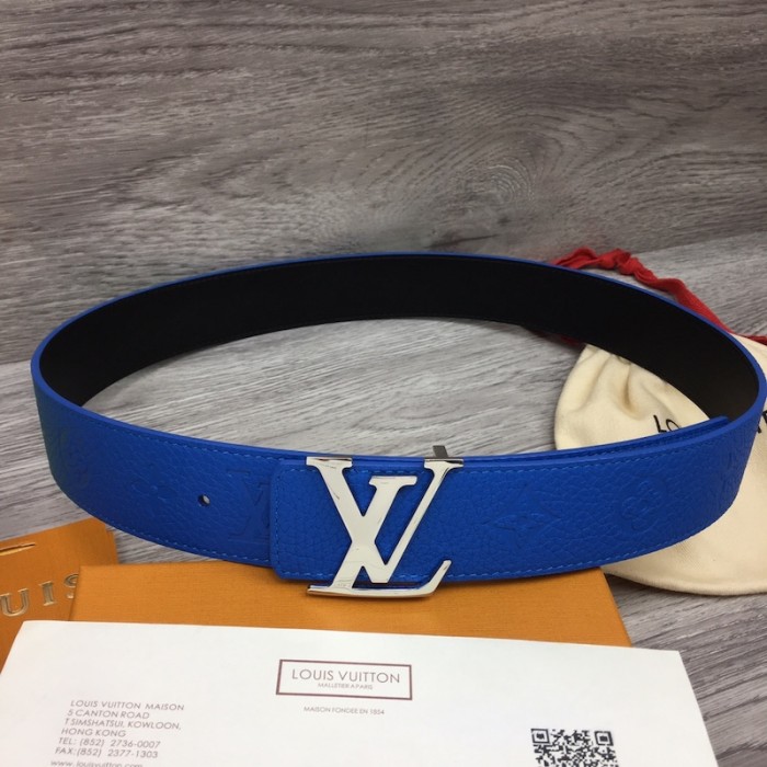 l**is V*t*n lv initials taurillon illusion 40mm reversible belt m0502t
