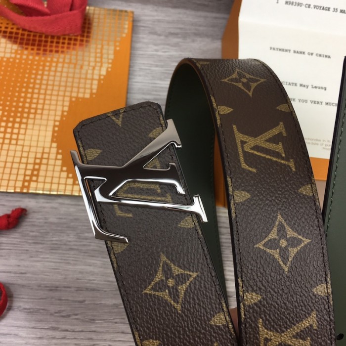 l**is V*t*n lv initiales 40mm reversible belt m0613v