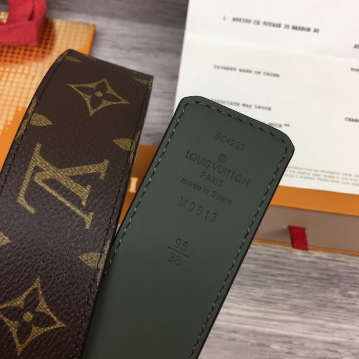 l**is V*t*n lv initiales 40mm reversible belt m0613v