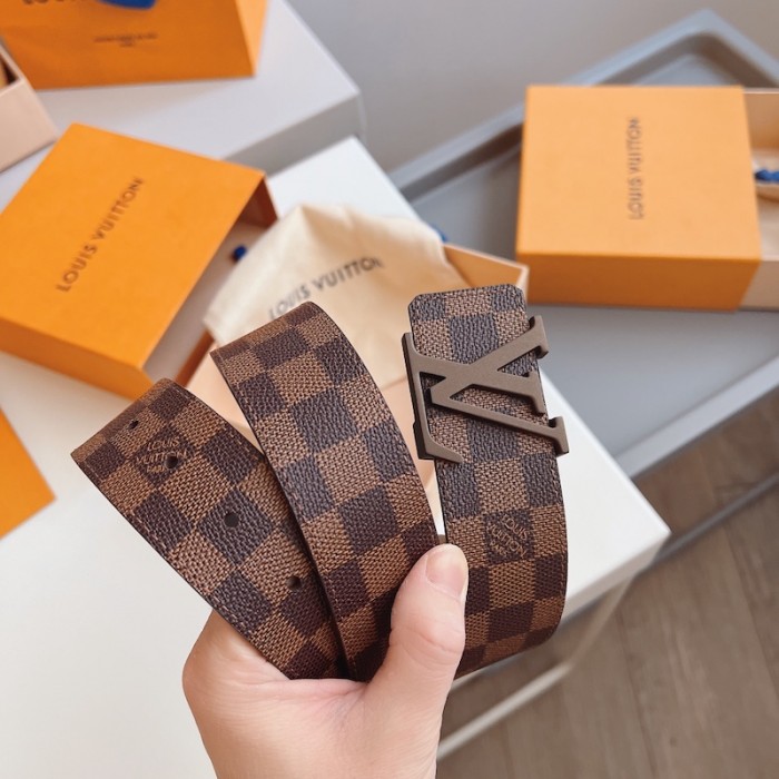 l**is V*t*n damier ebene initiales belt m9807
