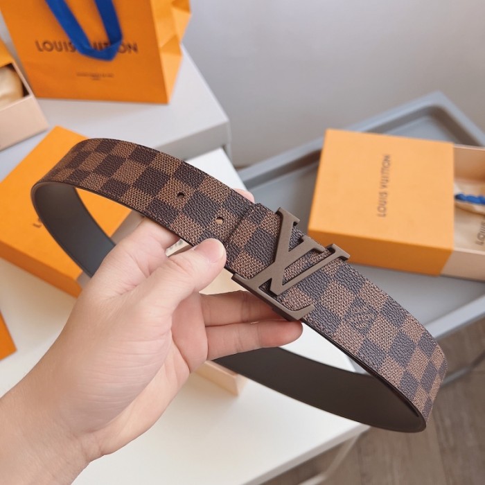 l**is V*t*n damier ebene initiales belt m9807
