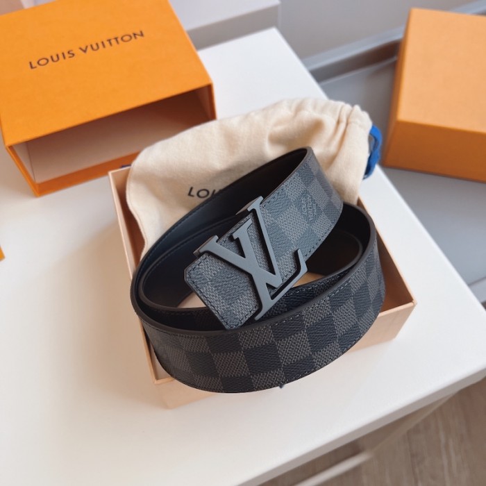l**is V*t*n damier graphite initiales belt m9808