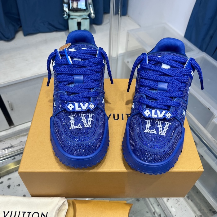 l**is V*t*n lv trainer maxi sneaker blue