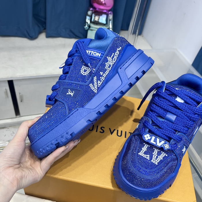 l**is V*t*n lv trainer maxi sneaker blue