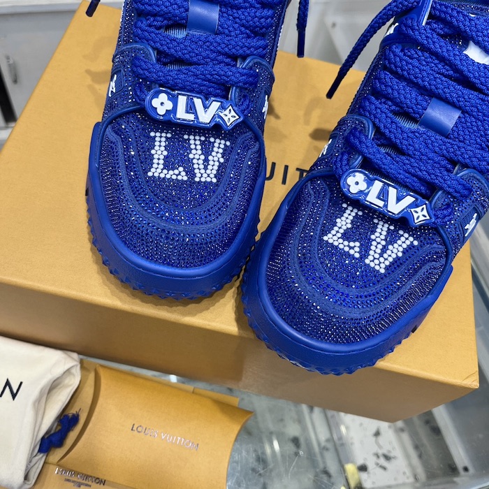 l**is V*t*n lv trainer maxi sneaker blue