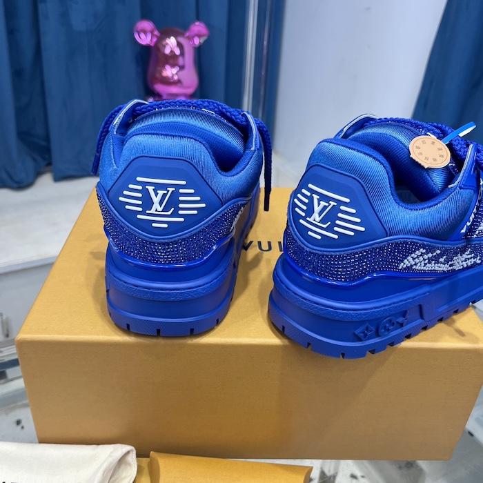 l**is V*t*n lv trainer maxi sneaker blue