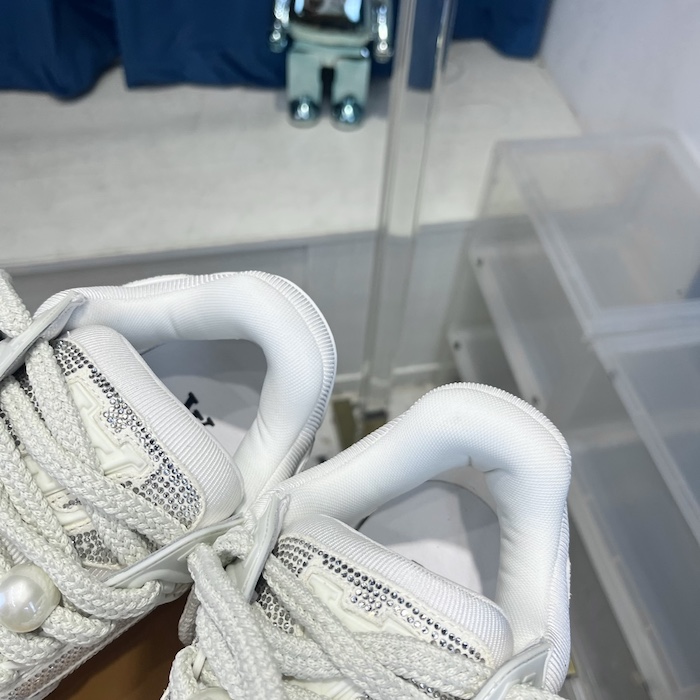 l**is V*t*n lv trainer maxi sneaker white