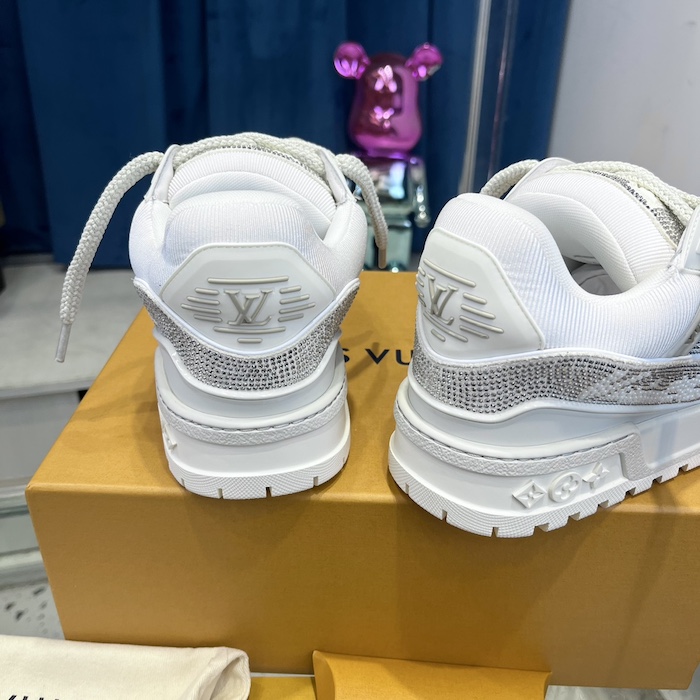 l**is V*t*n lv trainer maxi sneaker white