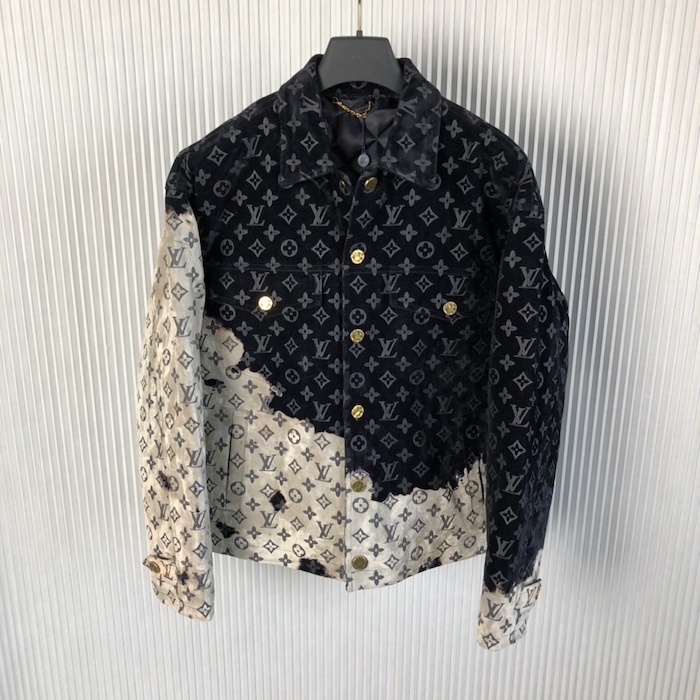 l**is V*t*n monogram denim jacket 1af759