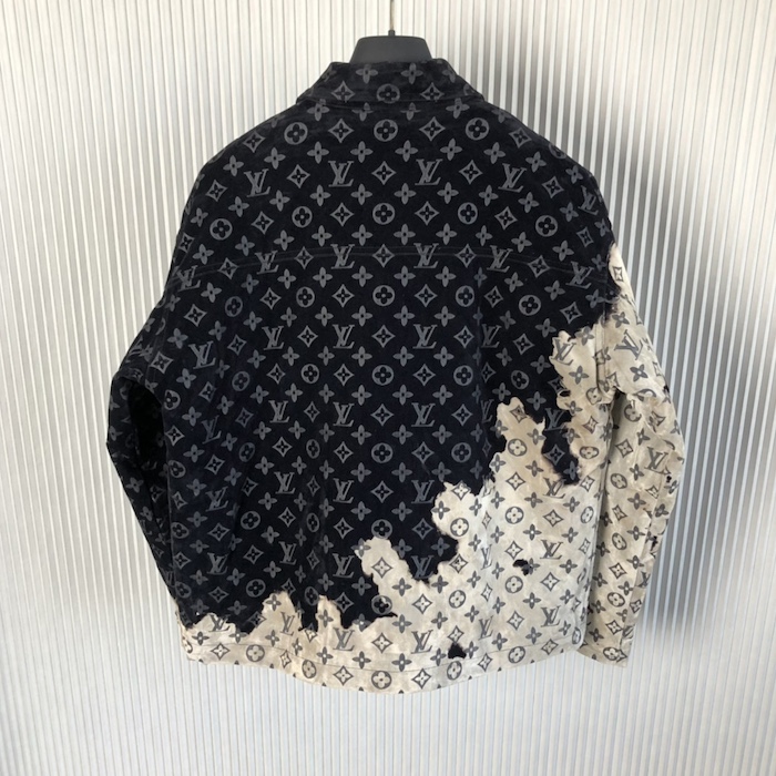 l**is V*t*n monogram denim jacket 1af759