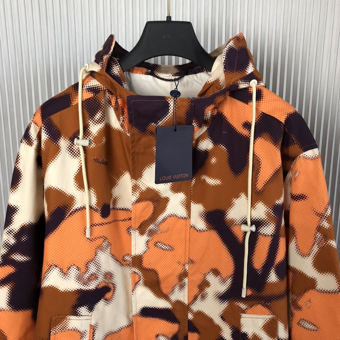 l**is V*t*n cotton hooded blouson 1af876