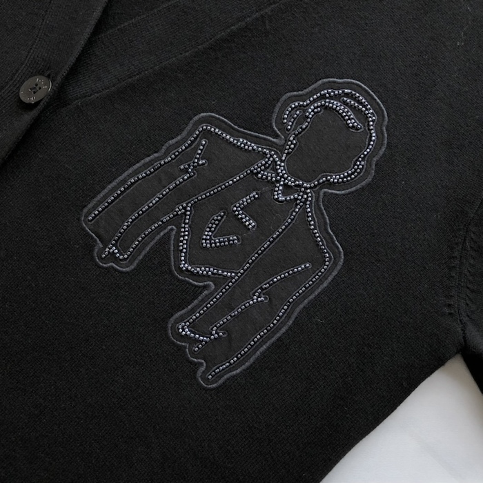 l**is V*t*n embroidered wool cardigan 1afaol