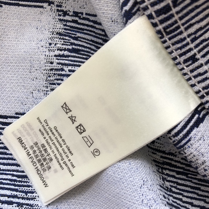 l**is V*t*n damier wool overshirt 1afauq