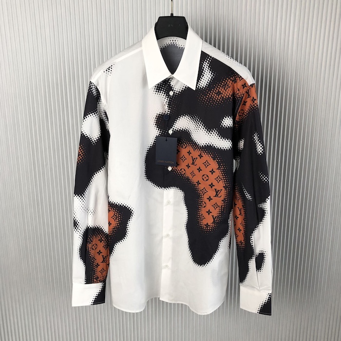 l**is V*t*n long-sleeved cotton shirt 1afawj