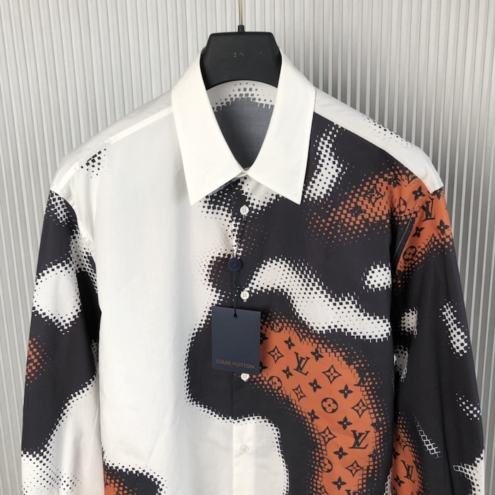 l**is V*t*n long-sleeved cotton shirt 1afawj