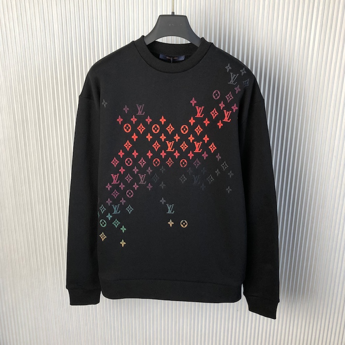 l**is V*t*n embroidered cotton sweatshirt 1afb68