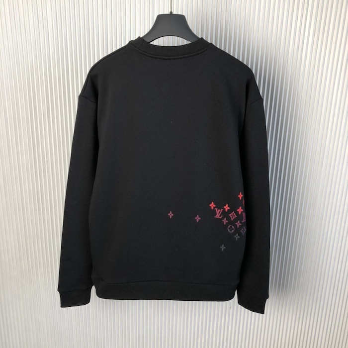 l**is V*t*n embroidered cotton sweatshirt 1afb68