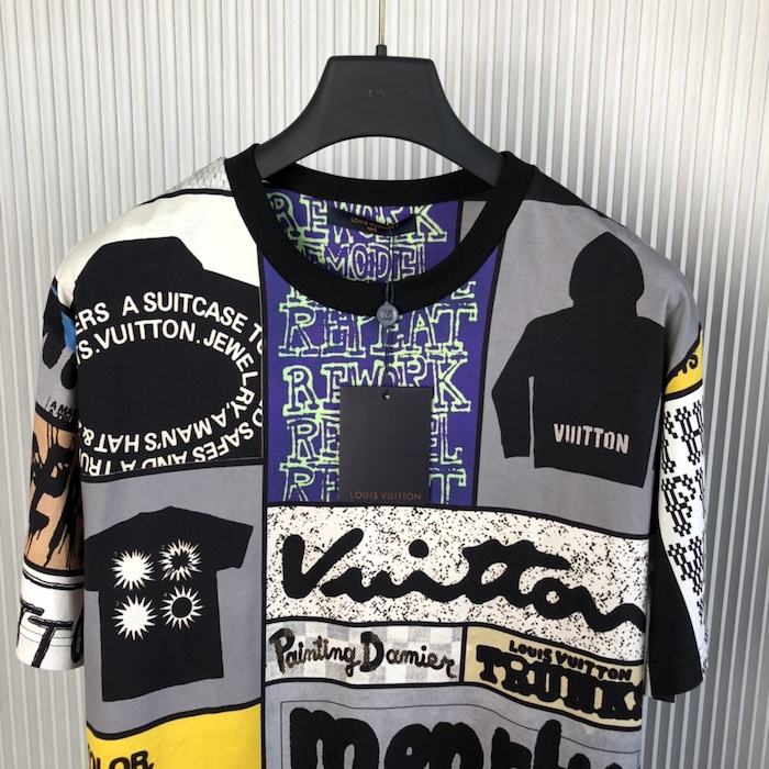 l**is V*t*n printed cotton t-shirt 1afb84