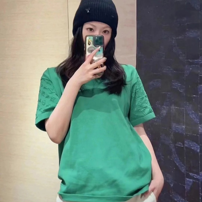 l**is V*t*n short-sleeved signature crewneck 1afiu1