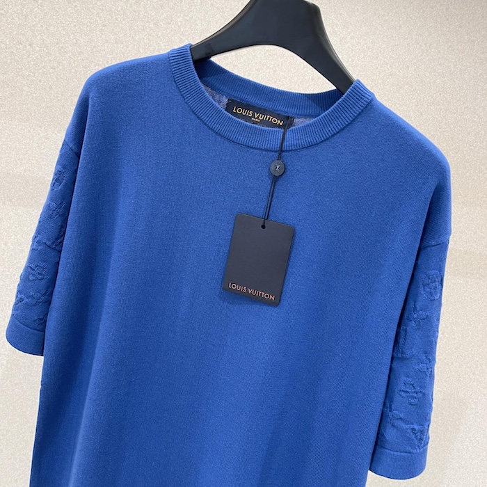 l**is V*t*n short-sleeved signature crewneck 1afiu9