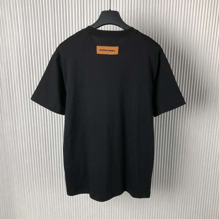 l**is V*t*n embroidered signature cotton t-shirt 1afjfh