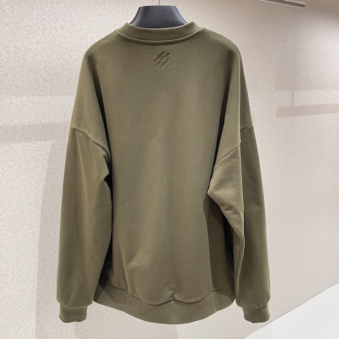 l**is V*t*n cotton signature crewneck 1afjh9