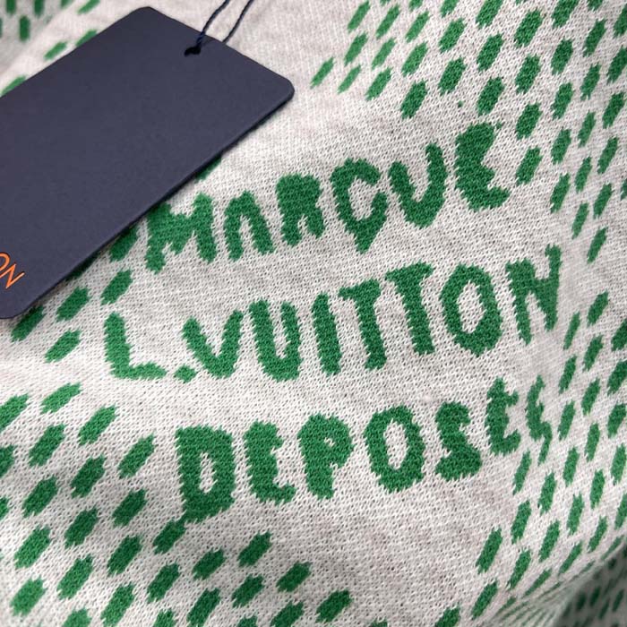 l**is V*t*n damier cotton sweatshirt 1afjhh