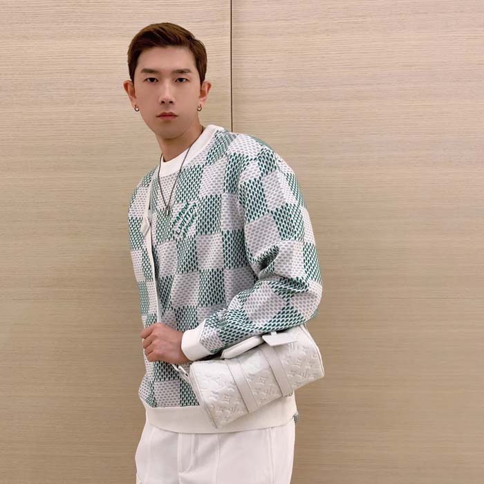 l**is V*t*n damier cotton sweatshirt 1afjhh