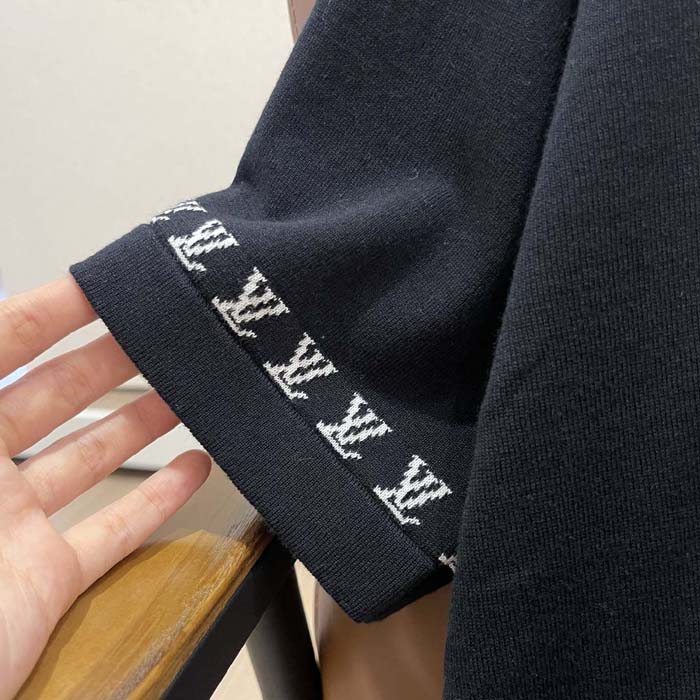 l**is V*t*n short-sleeved cotton crewneck 1afqsh