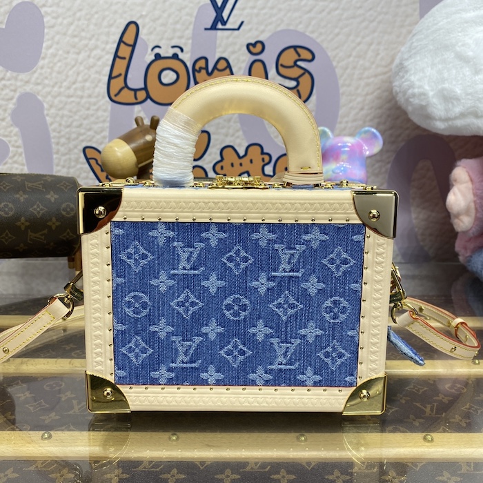 l**is V*t*n monogram denim petite valise denim bleu m24161