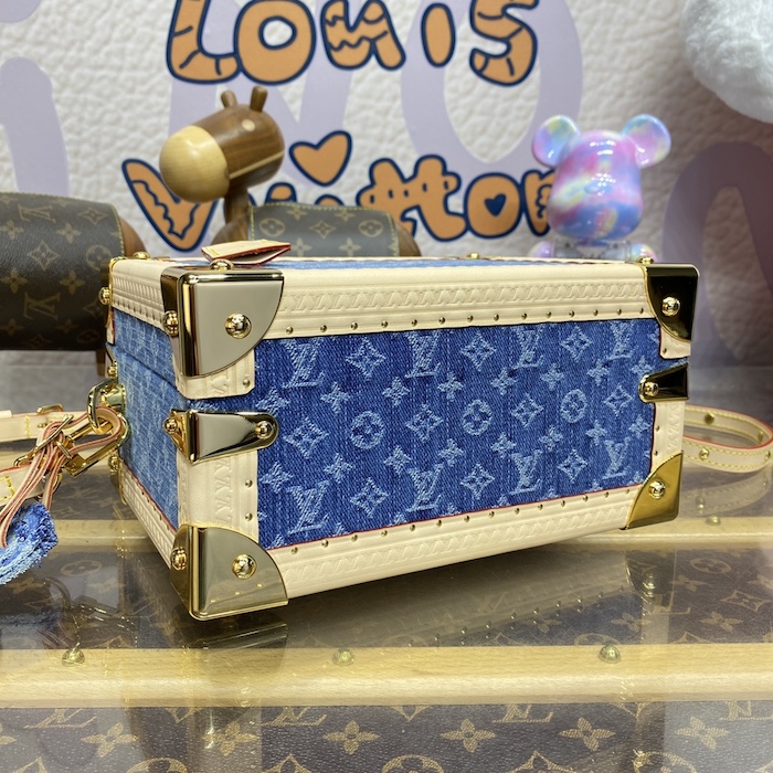 l**is V*t*n monogram denim petite valise denim bleu m24161