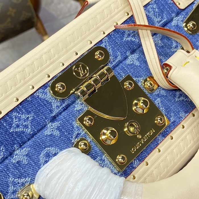 l**is V*t*n monogram denim petite valise denim bleu m24161