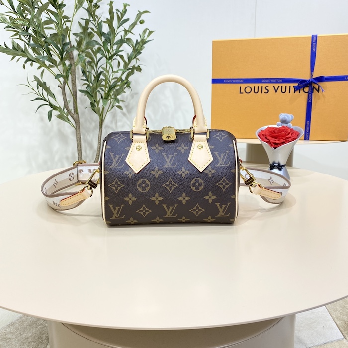 l**is V*t*n monogram canvas speedy bandoulière 20 m46222