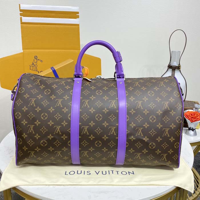 l**is V*t*n monogram canvas keepall bandoulière 50 m46775