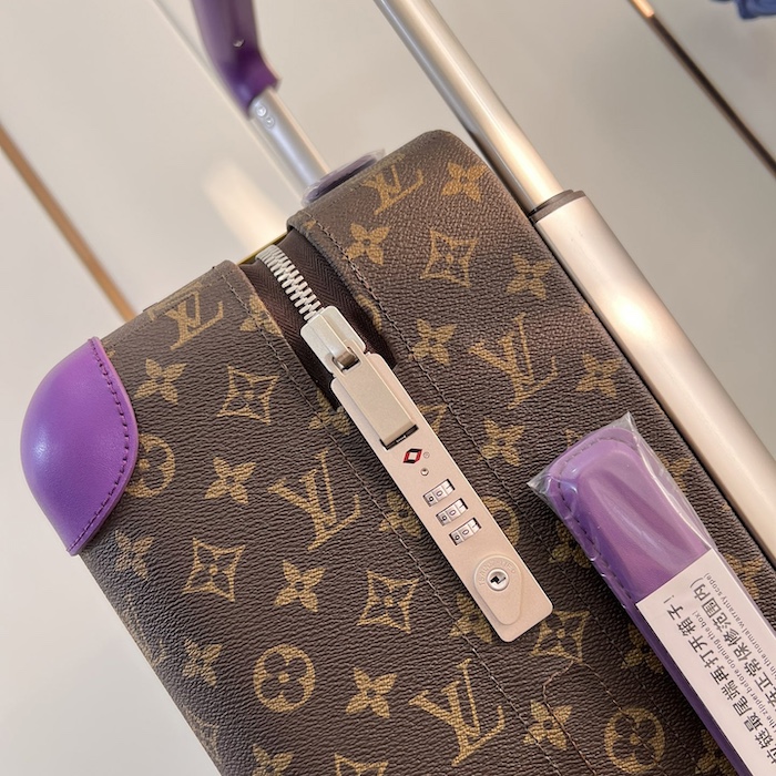 l**is V*t*n monogram canvas horizon 55 purple m46782