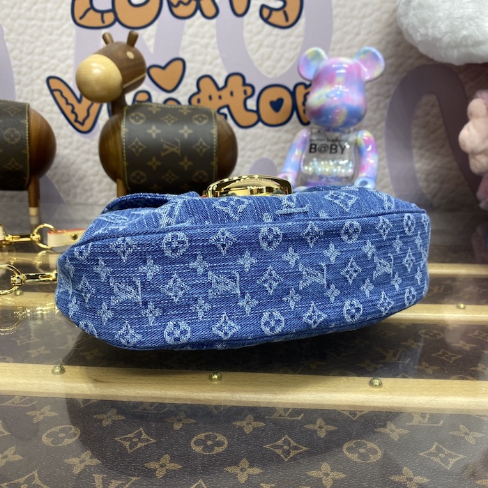 l**is V*t*n monogram denim sunset bag m46829