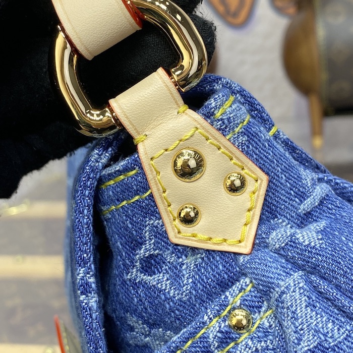l**is V*t*n monogram denim sunset bag m46829