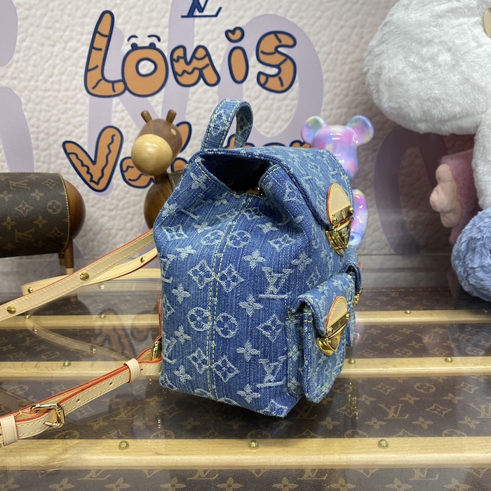 l**is V*t*n monogram denim venice backpack m46836