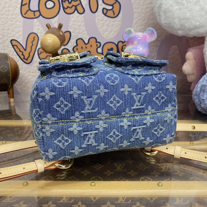 l**is V*t*n monogram denim venice backpack m46836